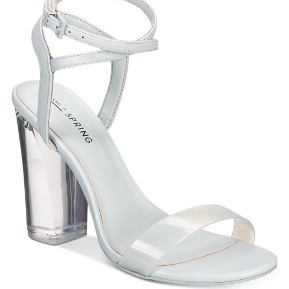 Call it Spring Perspex Heels